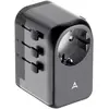 Image de Adaptateur de voyage ADEQWAT 65W universel EU UK US ASIE