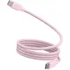 Image de Câble de charge ESSENTIELB vers USB-C silicone magnétique 1M Rose