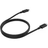 Image de Câble de charge LISTO USB-C vers USB-C 1M Noir