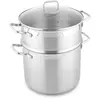 Image de Essentielb - Couscoussier  26cm Inox Avec Couvercle