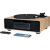 Image de Microsistema Bluetooth con giradischi - THOMSON - Nero/Legno - Radio FM/CD/MP3/USB, 60W, Giradischi, Equalizzatore, Alimentazione 230V