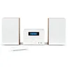 Image de Microchaîne - THOMSON - COSY MIC121BT - Lecteur CD, Bluetooth, Radio FM, MP3, USB - Bois et Blanc