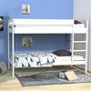 Image de WEBER INDUSTRIES Lit superposé 90x190 Brice - Blanc