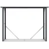 Image de Vente-unique - Abri bûches Winwood -L 230cm x l 75cm x H 190cm- métal - gris anthracite