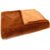 Image de Amadeus - Plaid Luxe Orange foncé 130x170