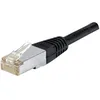 Image de CONNECT Cordon de brassage RJ45 Cat.6a F/UTP Cuivre 5 m - Noir