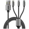 Image de Câble duo APM 3 en 1 USB-C/Micro usb/Ligthning 1M50