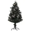 Image de FEERIC LIGHTS & CHRISTMAS Sapin Fibre Optique intérieur Sofia h120cm 89 LED + transfo