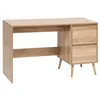 Image de 5Five - Bureau ABANA Beige - 120x48x75cm - Meuble Fonctionnel pour Chambre, Bureau, Salon, Mobilier Design et Pratique