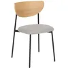 Image de Atmosphera - Lot de 2 chaises de bureau jaisa gris