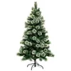 Image de FEERIC CHRISTMAS - Sapin de Noël Artificiel Vert enneigé H 180 cm