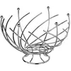 Image de SECRET DE GOURMET - 744801 - Corbeille à fruits Design et Originale - Forme Spirale - Gris