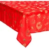 Image de Feeric lights et christmas - Nappe de noël marché de noël motifs dorés 140x360cm