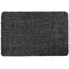 Image de Je Cherche une Idée DI8666 Tapis Ultra Absorbant, Coton + Polyester, Noir, 60 x 40 x 0.50 cm