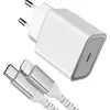 Image de Chargeur secteu FORCE POWER 30W + cable USB-C / Lightning MFI 1.2m
