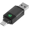 Image de Force Play - Adaptateur Usb A/Usb C  2en1 Usba+C - Carplay / Android Auto