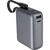 Image de Batterie externe FORCE POWER 10000mAh USB-A/USB-C + cable USB-C 30W