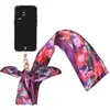 Image de Bandoulière FORCE CASE foulard Flower rouge