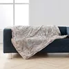 Image de douceur d'intérieur, Plaid (125 x 150 cm) Antartic Choco, Imitation Fourrure