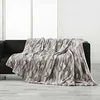 Image de douceur d'intérieur, Plaid (180 x 220 cm) Caribou, Imitation Fourrure et Sherpa