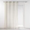 Image de Douceur d'Intérieur Voilage à Oeillets (140 x 240 cm) Norine, Effet Lin Tissé