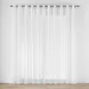 Image de douceur d'intérieur, Voilage à  illets (400 x 240 cm) Carlin Naturel, Voile Tissé