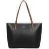 Image de LANCASTER Grand sac cabas épaule - Smooth, Noir - Nude - Vison, Taille unique