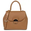 Image de Lancaster Sac à main A rabat avec fermoir M Pia Camel, Marron, Taille unique