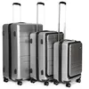 Image de LANCASTER Set de 3 Bagages, Gris, XXL, Gris, XXL