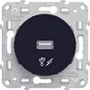 Image de Schneider Electric - Odace, prise alimentation USB 5V Anthracite - S540408