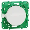 Image de interrupteur - simple - sans fil et sans pile - odace - blanc - schneider electric s520104