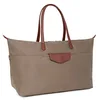 Image de Hexagona POP, Sac de Voyage Hexagona Paris Collection POP Taupe en Nylon 2 Anses Non Réglables Sac de Voyage Sac de Week-end Sac Cabas Business Bag Taupe L : 59 x H : 30 x P : 22 cm 176583-3400-TU