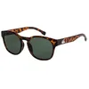 Image de Quiksilver Patrol Plz Lunettes de Soleil Men's, Brown/Brown/Green, Taille Unique