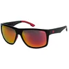 Image de Quiksilver Transmission Lunettes Homme, Black/Ml Red, Taille unique