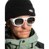Image de Quiksilver Eliminator+ - Lunettes de soleil pour Homme EQYEY03200, Blanc - White/Fl Silver, taille unique