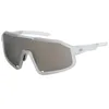 Image de Quiksilver Slash+ - Lunettes de soleil - Homme - ONE SIZE - Blanc, Blanc/Argent Fl, Taille unique
