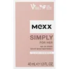 Image de Mexx Simply for Her Eau de Toilette Fraîche Fleur élégante Femme Formule Naturelle Vegan Flacon en Verre 40 ml