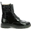 Image de Kickers Deckranger Chaussure à talon Femme, Noir Vernis, 36 EU