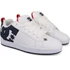 Image de DC Shoes Court Graffik Homme Baskets basses, White Navy Red, 42 EU