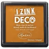 Image de Aladine - Izink Déco - Encreur Taille XL 10 x 10 cm - Pigments très Couvrants, Séchage Rapide - Mousse Haute Qualité - Idéal pour Empreintes Créatives sur Mur, Bois et Carton - Moutarde
