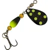Image de Daiwa Cuiller Tournante Cuillere Tournante Silvercreek Spinner - 4g - Black/Yellow Dots - Sinking - DF07422772