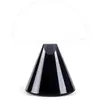 Image de Lexon MINA Mini Lampe Champignon sans fil rechargeable, lampe LED à poser ou de chevet, à variateur d'intensité, jusqu'à 12h d'autonomie - Noir Glossy