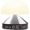 Image de Lexon MINA Sunrise Reveil matin lumineux, simulateur d'aube et crépuscule, 5 sons naturels, lampe de chevet LED veilleuse et luminothérapie - couleur Aluminium