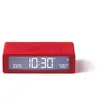 Image de Réveil LEXON Flip Mini de Voyage Rechargeable Rouge