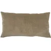 Image de Vivaraise - Coussin Elise avec garnissage Moelleux   30x50 cm - Taie d'oreiller Lavable - Housse Amovible   100% Coton   Recto Velours, Verso Chambray - Couleur Beige Ficelle