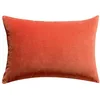 Image de Vivaraise - Coussin - Coussin décoration - Coussin décoratif   Coussin rectangulaire - Coussin canapé - Coussin intérieur - Coussin Multifonctions - 40 x 65 - Marmelade Orange - Elise