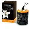 Image de Esteban Paris - Bougie décorative parfumée rechargeable NEROLI 170g avec bouchon en céramique scented candle NER-024