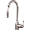 Image de Essebagno Ascott mitigeur évier à douchette extractible façon inox
