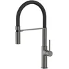 Image de Essebagno Magneto Robinet de cuisine avec douchette Gris Métal