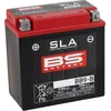 Image de Batterie BS Battery 300675 BB9 de B AGM SLA Moto, Noir